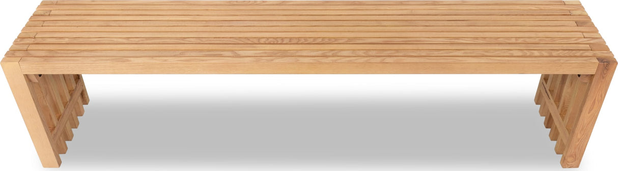 Tanner Flaxen Dining Bench by Modus Furniture at Eve Furniture