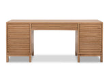 Tanner Flaxen File Drawer Desk by Modus Furniture at Eve Furniture