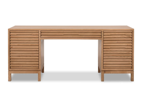 Tanner Flaxen File Drawer Desk by Modus Furniture at Eve Furniture