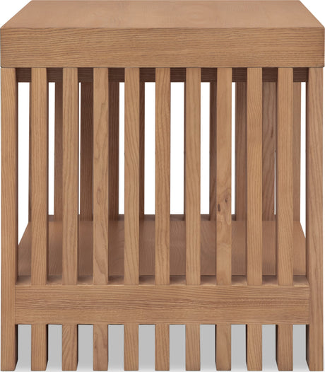 Tanner Flaxen Side Table by Modus Furniture at Eve Furniture