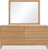 Tanner Flaxen Six Drawer Ash Wood Dresser by Modus Furniture at Eve Furniture