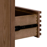 Tanner Six Drawer Ash Wood Dresser in Roux by Modus Furniture at Eve Furniture