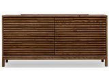 Tanner Six Drawer Ash Wood Dresser in Roux by Modus Furniture at Eve Furniture