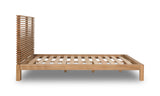 Tanner Solid Ash California King Platform Bed in Flaxen by Modus Furniture at Eve Furniture