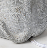 Tantor (15.9"H) Gray Resin Elephant Calf Table Lamp by Mercana at Eve Furniture