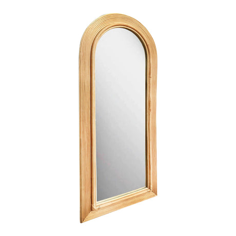 Tanya Rattan 70" Floor Mirror by TOV Furniture at Eve Furniture