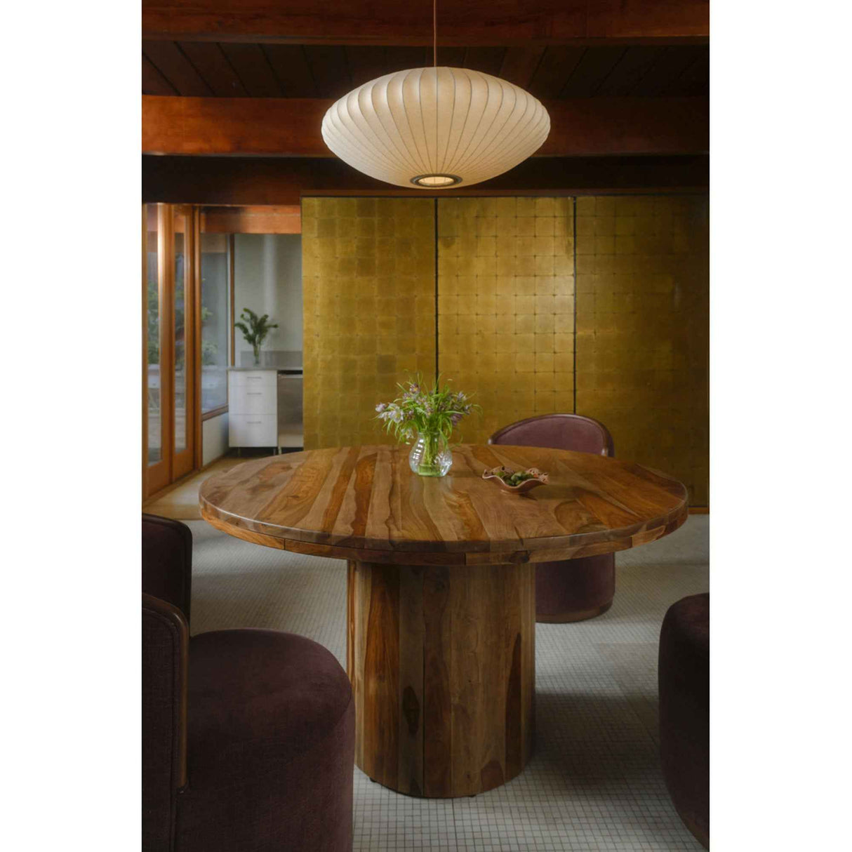 Taran Brown Dining Table by Moe's Home at Eve Furniture