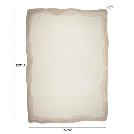 Tarba Rectangular Floor Rug by TOV Furniture at Eve Furniture