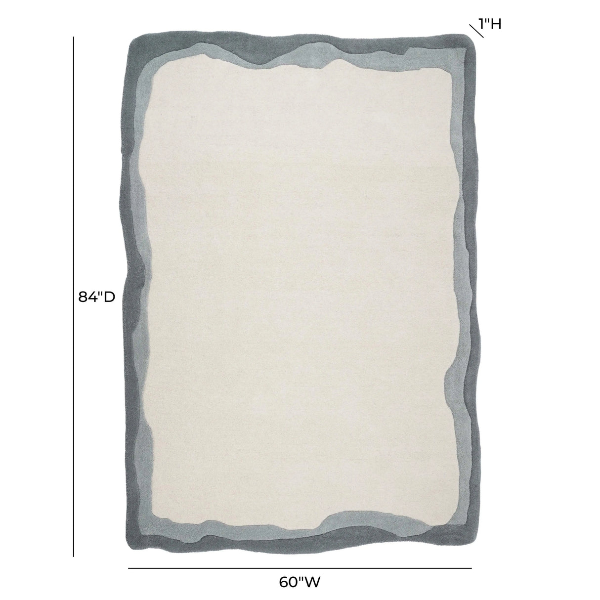 Tarba Rectangular Floor Rug by TOV Furniture at Eve Furniture