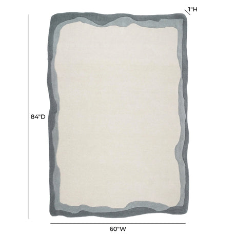 Tarba Rectangular Floor Rug by TOV Furniture at Eve Furniture