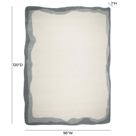 Tarba Rectangular Floor Rug by TOV Furniture at Eve Furniture