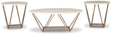 Tarica Two-tone Table by Ashley at Eve Furniture