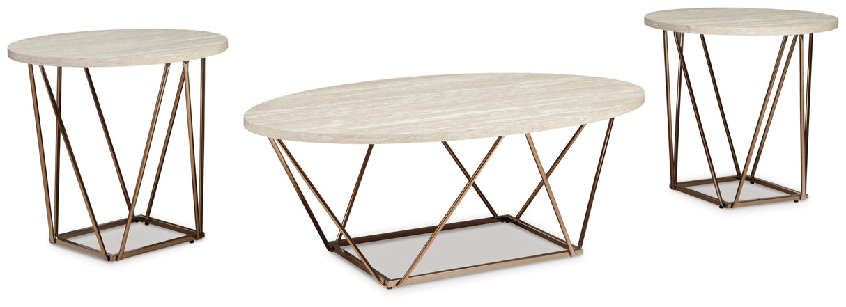 Tarica Two-tone Table by ASHLEY FURNITURE at Eve Furniture