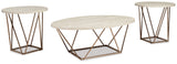 Tarica Two-tone Table by ASHLEY FURNITURE at Eve Furniture