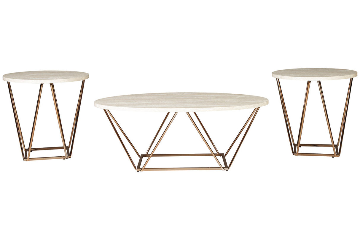 Tarica Two-tone Table by ASHLEY FURNITURE at Eve Furniture