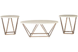 Tarica Two-tone Table by ASHLEY FURNITURE at Eve Furniture