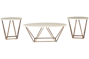 Tarica Two-tone Table by ASHLEY FURNITURE at Eve Furniture