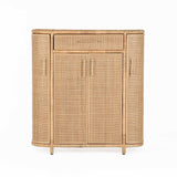 Tarot Natural Rattan Bar Cabinet by TOV Furniture at Eve Furniture