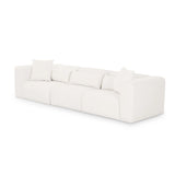 Tarra 118" Cream Performance Chenille Modular Sofa by TOV Furniture at Eve Furniture