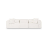 Tarra 118" Cream Performance Chenille Modular Sofa by TOV Furniture at Eve Furniture