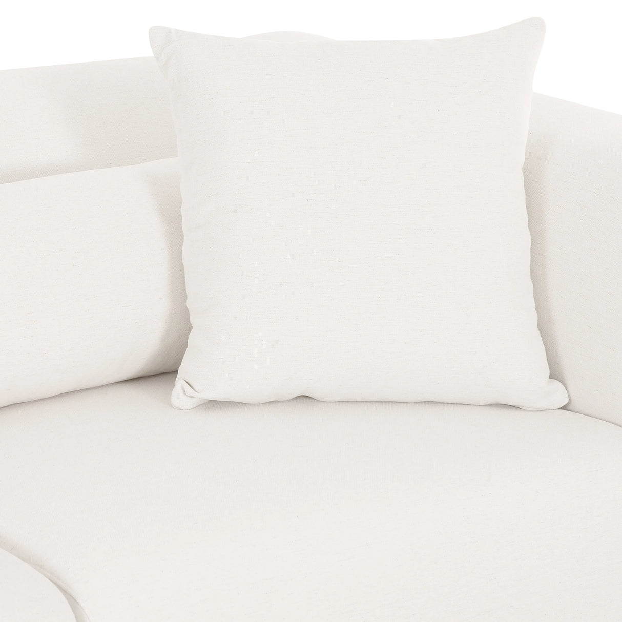 Tarra 4-Piece Cream Performance Chenille Modular U-Sectional by TOV Furniture at Eve Furniture