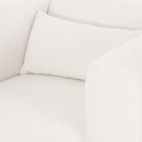 Tarra Cream Performance Chenille Armchair by TOV Furniture at Eve Furniture