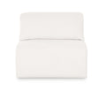Tarra Cream Performance Chenille Modular Armless Chair by TOV Furniture at Eve Furniture