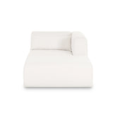 Tarra Cream Performance Chenille Modular Chaise by TOV Furniture at Eve Furniture