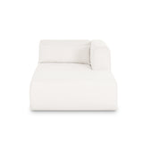 Tarra Cream Performance Chenille Modular Chaise by TOV Furniture at Eve Furniture