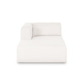 Tarra Cream Performance Chenille Modular Chaise by TOV Furniture at Eve Furniture