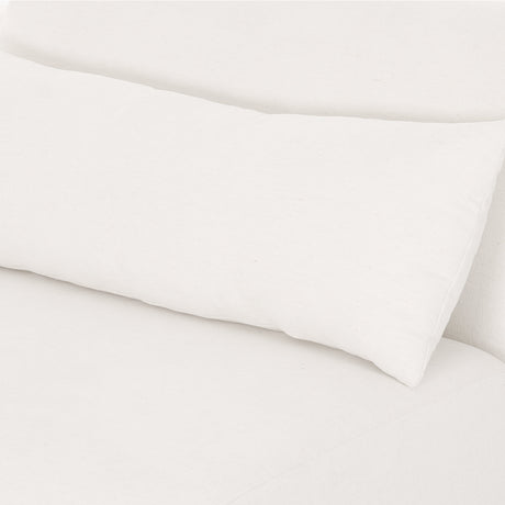 Tarra Cream Performance Chenille Modular Chaise by TOV Furniture at Eve Furniture