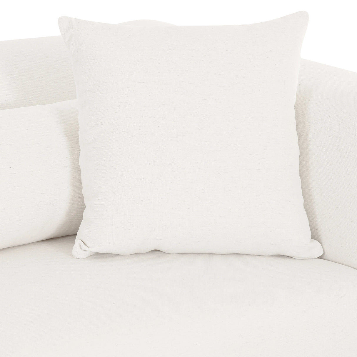 Tarra Cream Performance Chenille Modular Corner Chair by TOV Furniture at Eve Furniture