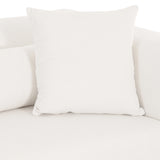 Tarra Cream Performance Chenille Modular Corner Chair by TOV Furniture at Eve Furniture