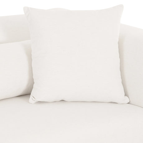 Tarra Cream Performance Chenille Modular Corner Chair by TOV Furniture at Eve Furniture