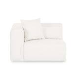 Tarra Cream Performance Chenille Modular Corner Chair by TOV Furniture at Eve Furniture