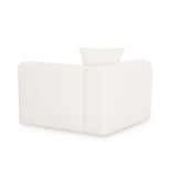 Tarra Cream Performance Chenille Modular Corner Chair by TOV Furniture at Eve Furniture
