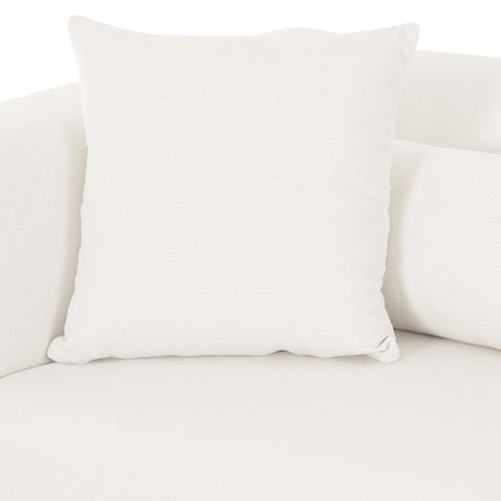 Tarra Cream Performance Chenille Modular Corner Chair by TOV Furniture at Eve Furniture