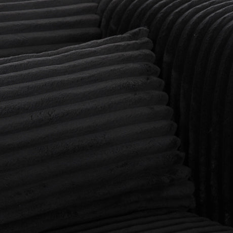 Tarra Fluffy Oversized Corduroy Armchair by TOV Furniture at Eve Furniture
