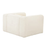 Tarra Fluffy Oversized Corduroy Armchair by TOV Furniture at Eve Furniture