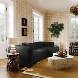 Tarra Fluffy Oversized Corduroy Modular Armless Chair by TOV Furniture at Eve Furniture