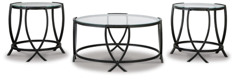 Tarrin Black Table by Ashley at Eve Furniture