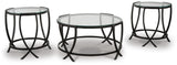 Tarrin Black Table by Ashley at Eve Furniture