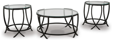 Tarrin Black Table by Ashley at Eve Furniture