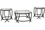 Tarrin Black Table by Ashley at Eve Furniture