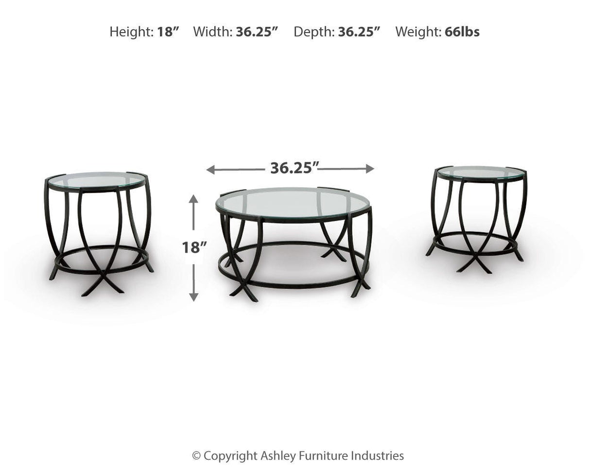 Tarrin Black Table by ASHLEY FURNITURE at Eve Furniture