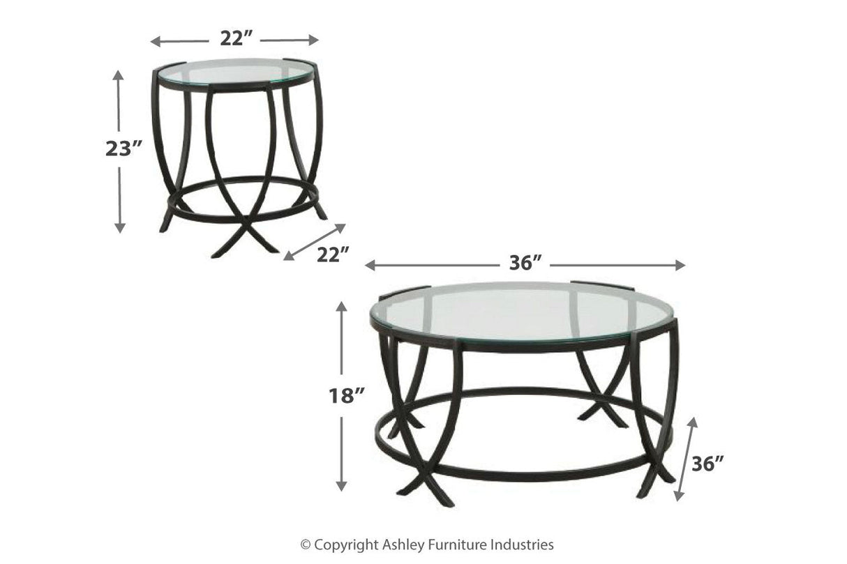 Tarrin Black Table by ASHLEY FURNITURE at Eve Furniture