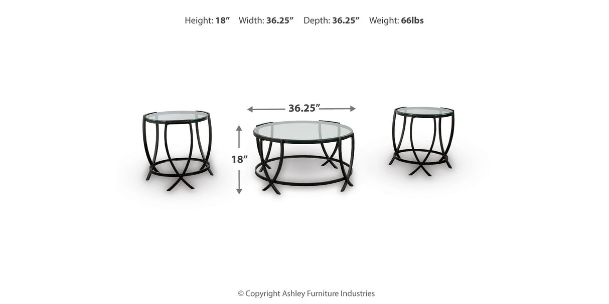 Tarrin Black Table by ASHLEY FURNITURE at Eve Furniture