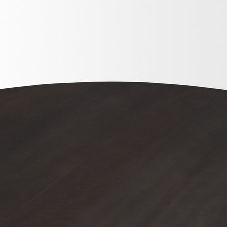 Tarro Brown Wood w/ Triangle Legs Coffee Table by Mercana at Eve Furniture