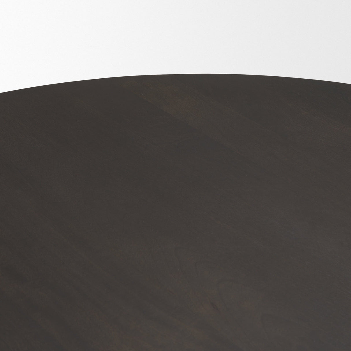 Tarro Round Textured Espresso Wood w/ Geometrical Base Dining Table by Mercana at Eve Furniture