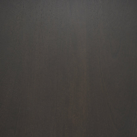 Tarro Round Textured Espresso Wood w/ Geometrical Base Dining Table by Mercana at Eve Furniture